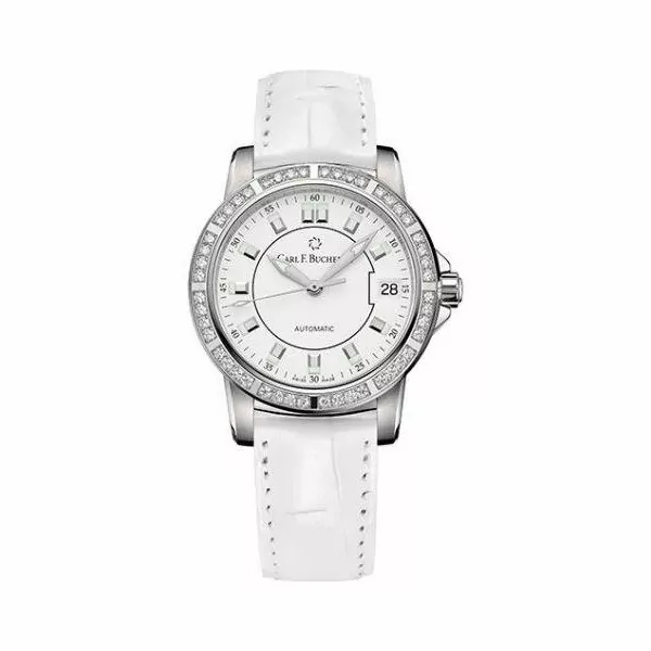 00.10622.08.23.11.jpg Carl F. Bucherer Patravi Autodate 34Mm Stainless Steel Ladies Watch - Image 1