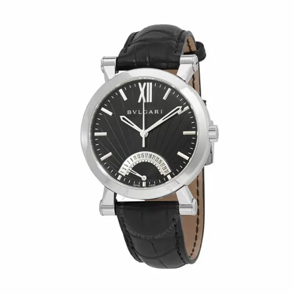 101706.jpg Bvlgari Sotirio Retrograde Automatic Black Dial Men’S Watch Ref. 101706 - Image 1