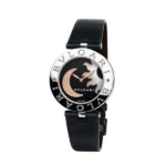 Bvlgari B.Zero1 Black Dial With Sun And Moon Diamond Inlay Motif Ladies Watch
