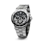 Bvlgari Diagono Chronograph Automatic Black &Amp; Silver Dial Men’S Watch Ref. 101880