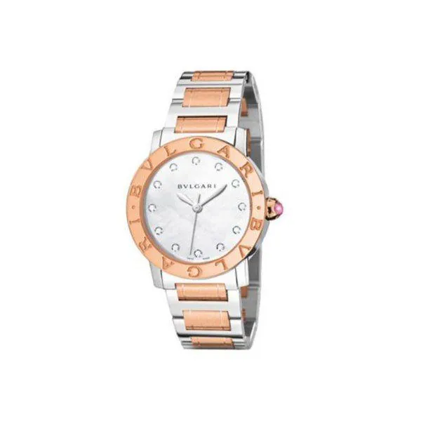 101891-BBL33WSPG-12.jpg Bvlgari Bvlgari Stainless Steel 33Mm Ladies Watch - Image 1