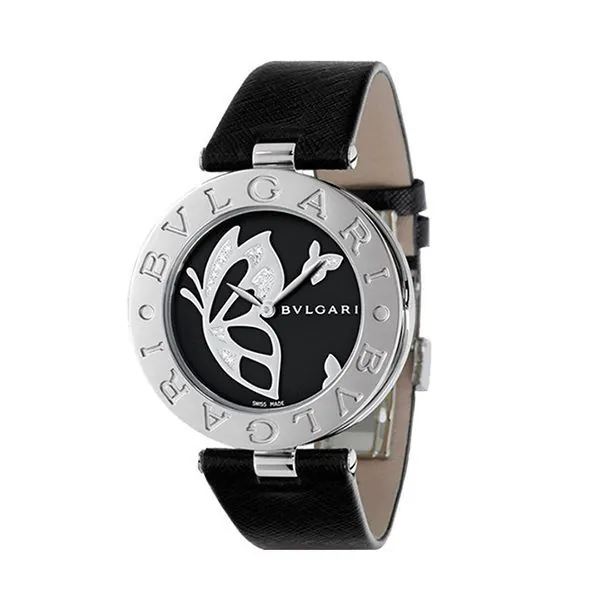 101980.jpg Bvlgari B.Zero1 Black Dial With Embost Floral Design Ladies Watch - Image 1