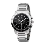 Bvlgari Chronograph 41Mm Stainless Steel Men’S Watch
