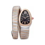 Bvlgari Serpenti Tubogas 102123 Sp35Bspg.1T Quartz 18Kt Rose Gold 35Mm Ladies Watch