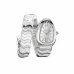 Bvlgari Serpenti Spiga 33Mm Stainless Steel Ladies Watch Ref. 102182