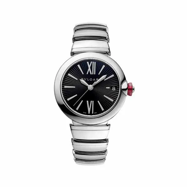 102688-LU33BSSD.jpg Bvlgari Lvcea 33Mm Stainless Steel Ladies Watch Ref. 102688 Lu33Bssd - Image 1