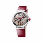 Bvlgari Lvcea Skeleton Stainless Steel 33Mm Ladies Watch