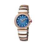 Bvlgari Lvcea Stainless Steel And Rose Gold Ladies’ Watch