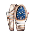 Bvlgari Serpenti Tubogas Blue Dial Ladies’ Watch