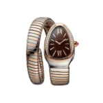 Bvlgari Serpenti Tubogas 35Mm 18Kt Rose Gold Ladies Watch