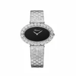 Chopard L’Heure Du Diamant Medium Oval Quartz 18K White Gold Ladies’ Watch