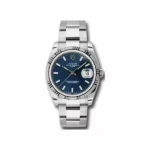 Rolex Oyster Perpetual Date 34Mm Stainless Steel Ladies Watch