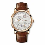 A. Lange & Sohne 1 Time Zone 41.9Mm 18Kt Rose Gold Men’S Watch