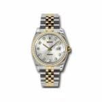 Rolex Datejust Stainless Steel 36Mm Ladies Watch
