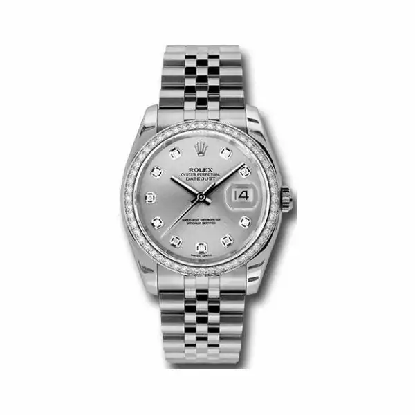 116244.jpg Rolex Datejust Stainless Steel 36Mm Ladies Watch - Image 1