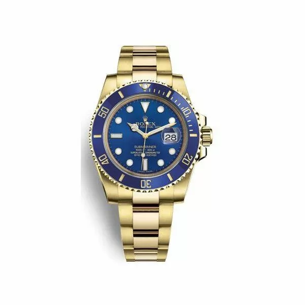 116618LB.jpg Rolex Oyster Perpetual Submariner Date 40Mm 18Kt Yellow Gold Men’S Watch - Image 1