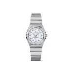 Omega Constellation Stainless Steel 27Mm Ladies Watch