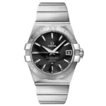 Omega Constellation Automatic Black Dial 38Mm Stainless Steel Men’S Watch