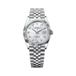 Rolex Datejust 126234-0019 Oystersteel-White Gold MOP Dial 36mm Women’s Watch