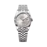 Rolex Datejust 126234-0029 Oystersteel And White Gold Silver Dial 36mm Women’s Watch