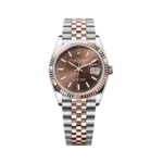 Rolex Datejust 126231-0043 Oystersteel-Everose Gold Chocolate Dial 36mm Women’s Watch
