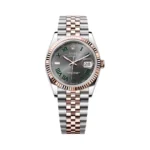 Rolex Datejust 126231-0029 Oystersteel-Everose Gold Slate Dial 36mm Women’s Watch