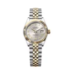 Rolex Oyster Perpetual Datejust 279173-0005 28Mm Silver Roman Dial Yellow Gold And Steel Ladies Watch