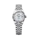 Rolex Lady-Datejust 279174-0009 Oystersteel-White Gold White MOP Dial 28mm Women’s Watch