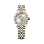 Rolex Lady-Datejust 279383RBR-0003 28mm Stainless Steel-Yellow Gold Silver Dial Ladies Watch