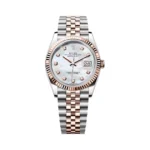 Rolex Datejust 126231-0021 Oystersteel-Everose Gold MOP Dial 36mm Women’s Watch