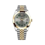Rolex Datejust 126303 Slgrj Slate Grey Roman Dial Smooth Bezel 41Mm 18K Yellow Gold And Stainless Steel Jubilee Bracelet Men’S Watch