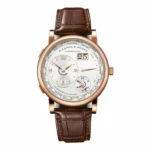 A. Lange & Söhne Lange 1 Time Zone Rose Gold Argenté Dial Men’S Watch