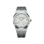 Audemars Piguet Royal Oak 15500St.Oo.1220St.04 Silver Index Dial Self-Winding 41Mm Stainless Steel Men’S Watch