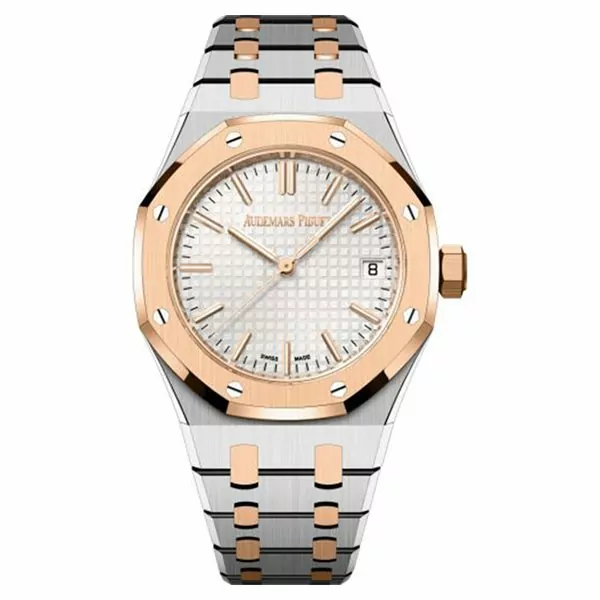 15550sr-oo-1356sr-01-47.jpg Audemars Piguet Royal Oak Selfwinding “50Th Anniversary” 37Mm Stainless Steel Ladies’ Watch - Image 1