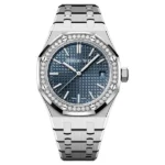 Audemars Piguet Royal Oak 15551St.Zz.1356St.02 Bleu Nuit Nuage “50Th Anniversary” 37Mm Ladies Watch