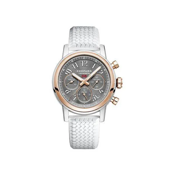 168588-6001.jpg (1) Chopard L’Heure Du Diamant 35.75Mm 18Kt White Gold Ladies Watch - Image 1