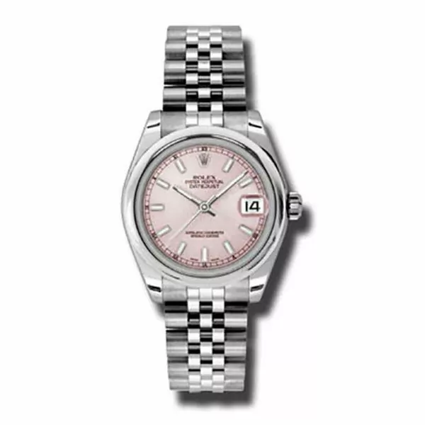 178240-PIJ.jpg Rolex Datejust Ii Steel Domed Bezel Jubilee Bracelet 31Mm Ladies Watch Ref. 178240 Pij - Image 1
