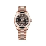 Rolex Datejust 18Kt Rose Gold 31Mm Ladies Watch