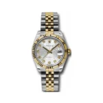 Rolex Datejust Stainless Steel & 18Kt Yellow Gold 31Mm Ladies Watch