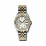 Rolex Oyster Perpetual Datejust Stainless Steel 31Mm Ladies Watch