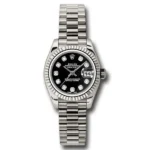 Rolex Oyster Perpetual Datejust 26Mm Ladies Watch Ref. 179179 Bkdp