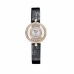 Chopard Happy Diamonds Icons 26 Mm Quartz Rose Gold Diamonds Ref. 203957-5214