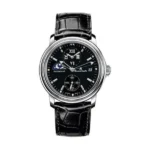 Blancpain Leman Double Time Zone 38Mm Stainless Steel Men’S Watch