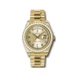 Rolex Oyster Perpetual Day Date Ii 18Kt Yellow Gold 41Mm Men’S Watch