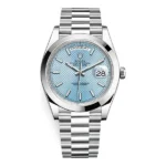 Rolex Perpetual Day Date 228206 Ibdmip Ice Blue 40Mm Platinum Men’S Watch