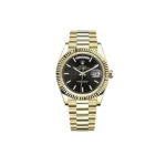 Rolex Day-Date 40Mm 18Kt Yellow Gold With Fluted Bezel Automatic Men’S Watch