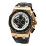 Audemars Piguet Barrichello Ii 26078Ro.Oo.D001Cr.01 Chronograph Automatic 42Mm Pink Gold, Titanium, Ceramic Men’S Watch