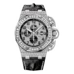 Audemars Piguet Royal Oak Offshore 26215.BC.ZZ.A101CR.01 White Gold Paved Diamonds 48Mm Men’S Watch