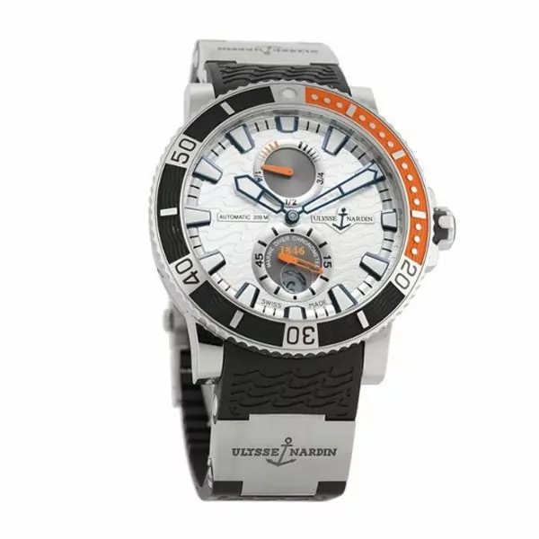 263-90-3-91.jpg (1) Ulysse Nardin Maxi Marine Diver Titanium 45Mm Men’S Watch - Image 1