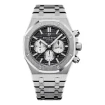 Audemars Piguet Royal Oak 26331St.Oo.1220St.02 Chronograph 41Mm Stainless Steel Black Dial Men’S Watch